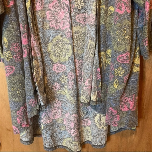 LulaRoe  Womens Large Colorful Lindsay Open Front Cardigan Long Sleeve - Picture 3 of 14